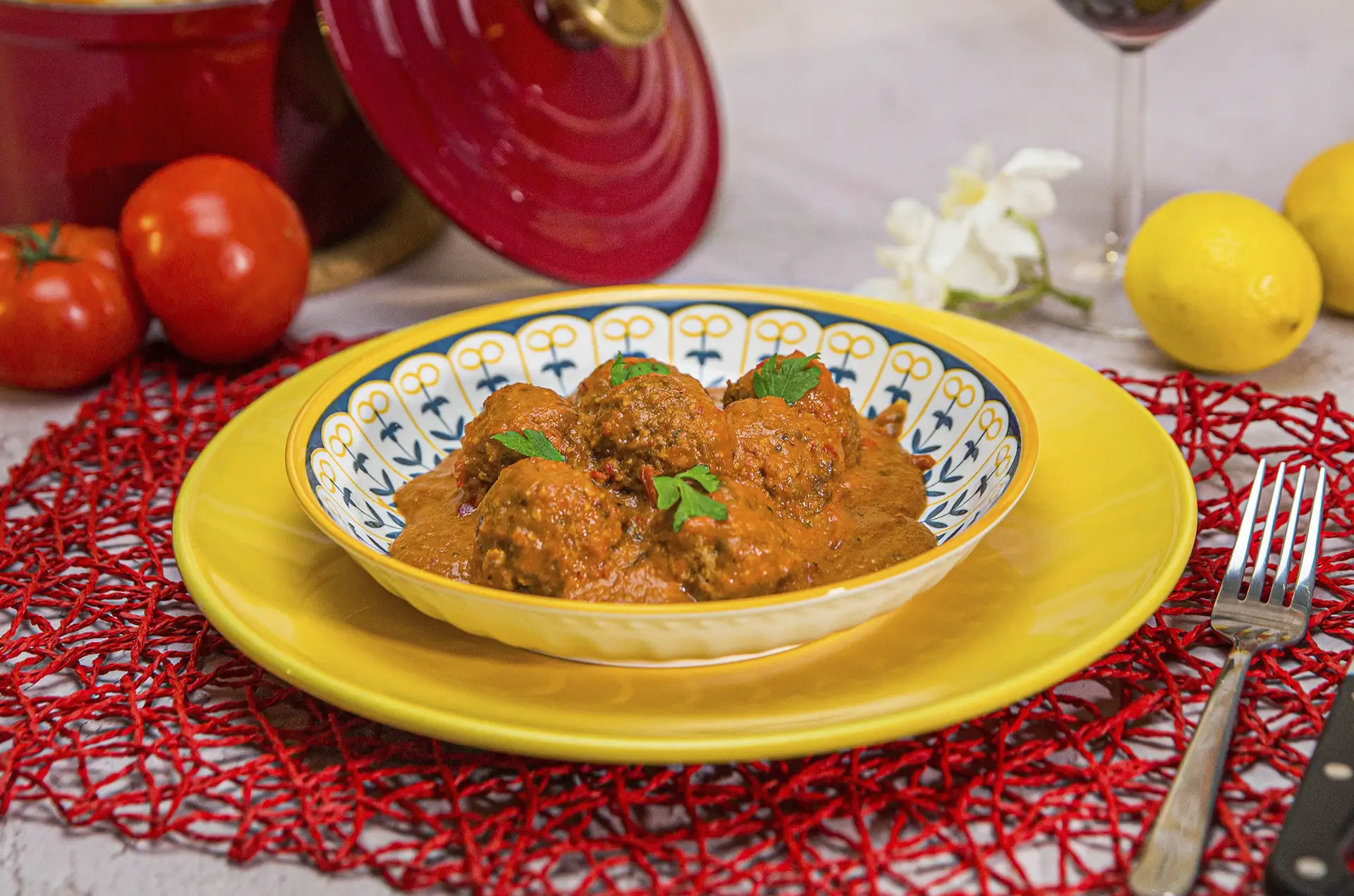 Albóndigas en salsa