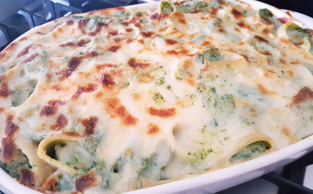 Canelones de acelgas y paté - Recetas La Española