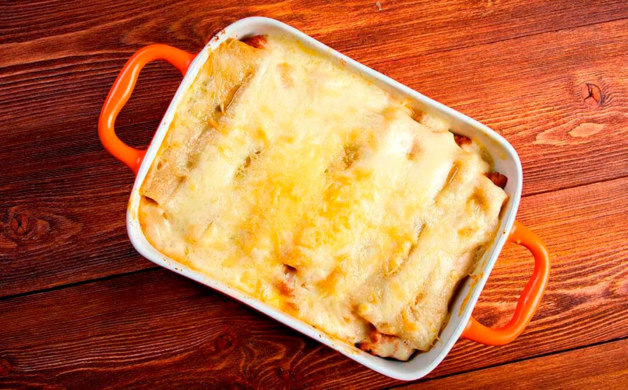 Canelones trufados