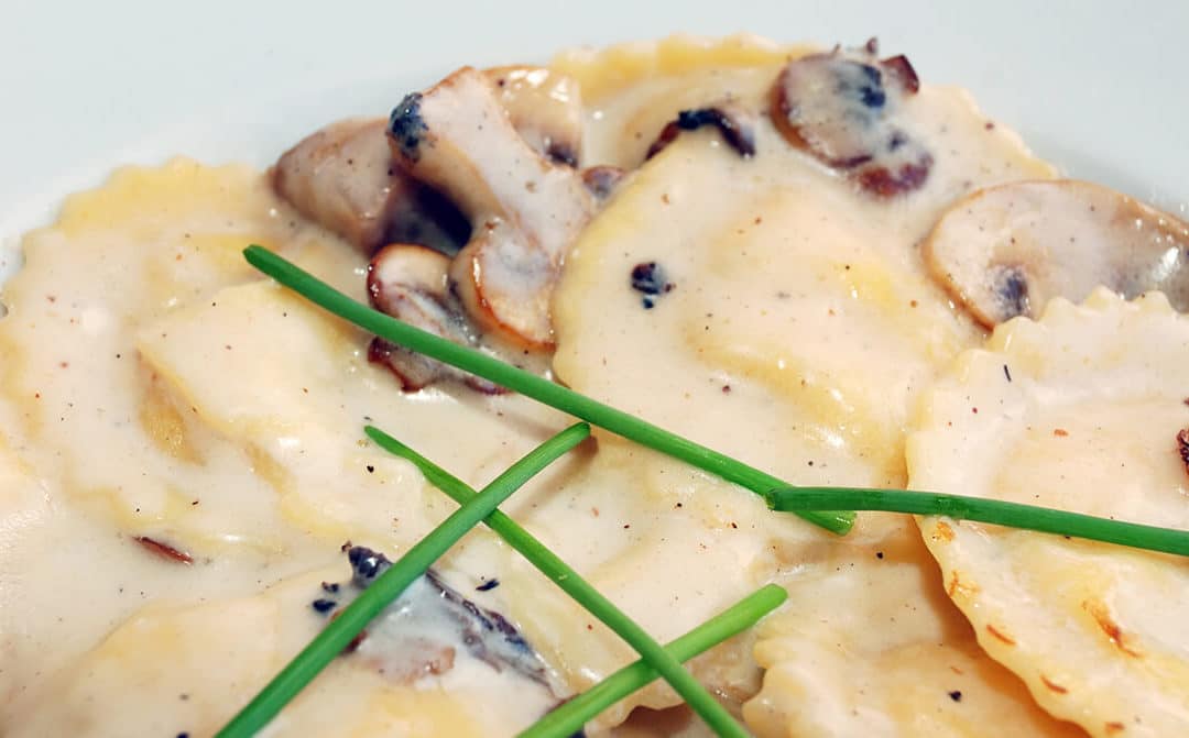 Raviolis de carne y verduras: lo mejor de la pasta y de la huerta
