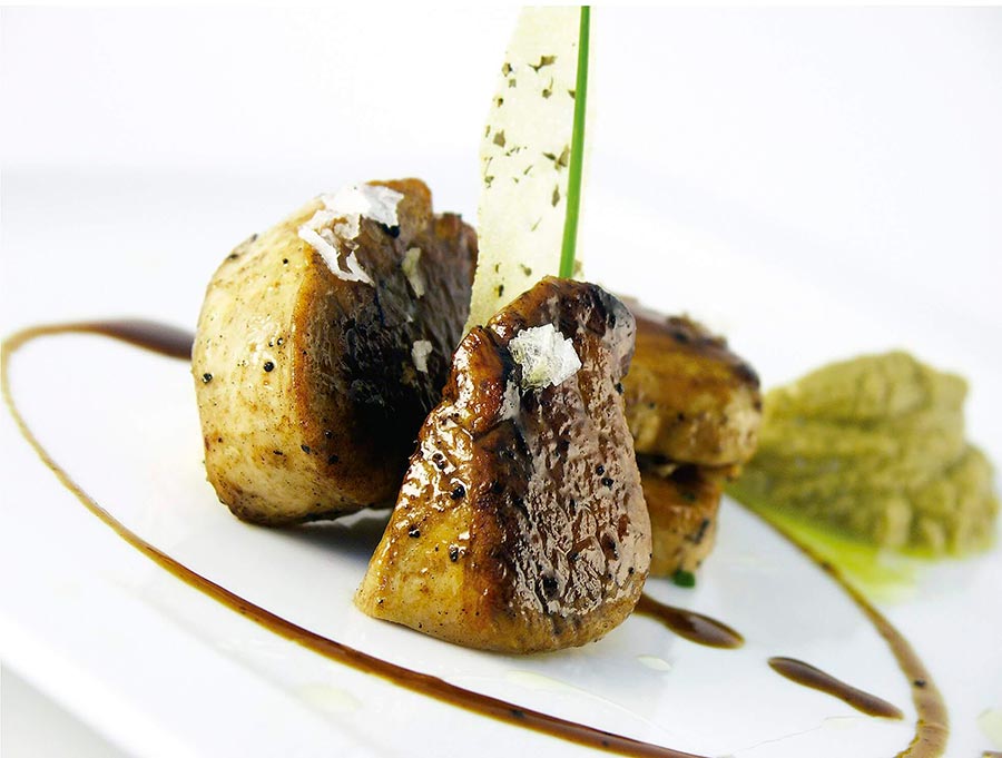 Solomillo de cerdo ibérico con paté - La Española Aceites Solomillo de cerdo ibérico con paté - La Española Aceites