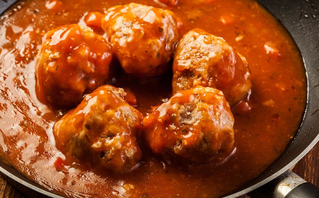 Receta de albóndigas en salsa - La Española