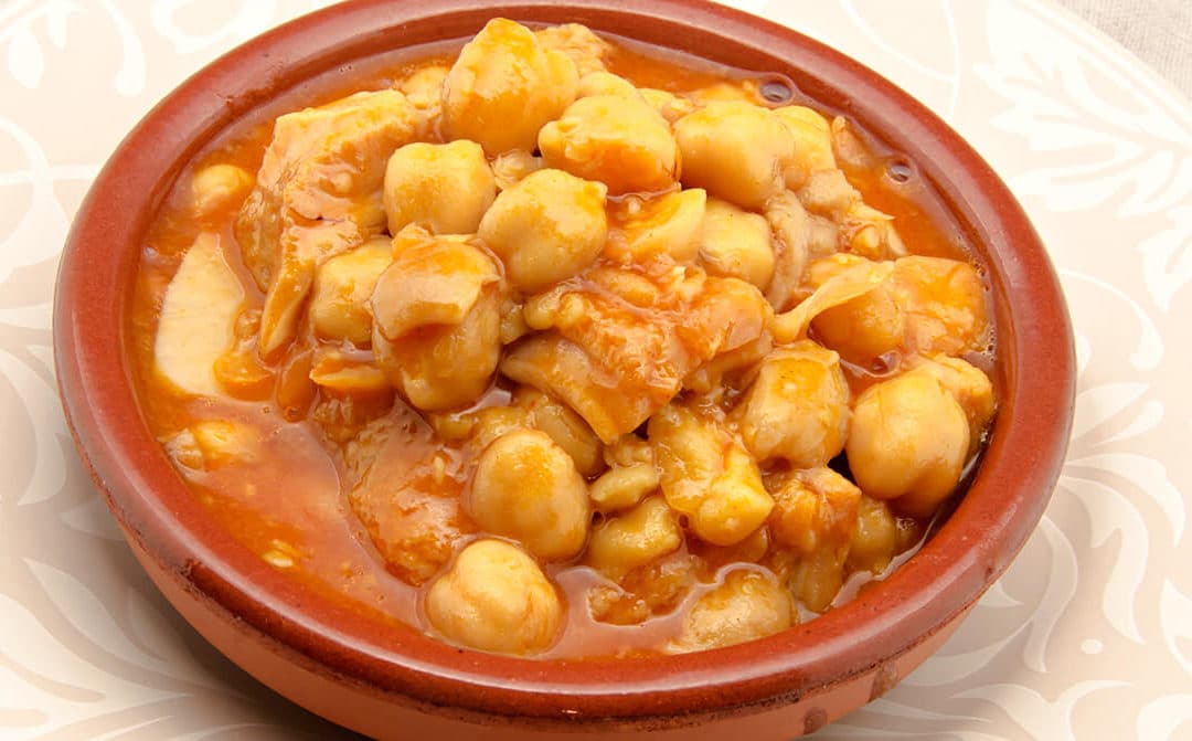 Cazuela de Callos con Garbanzos - La Española Aceites