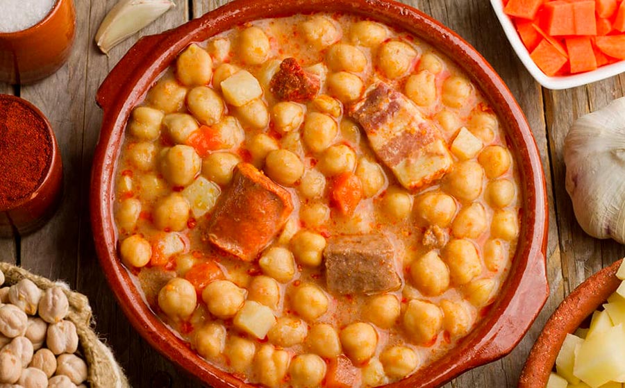 COCIDO DE GARBANZOS