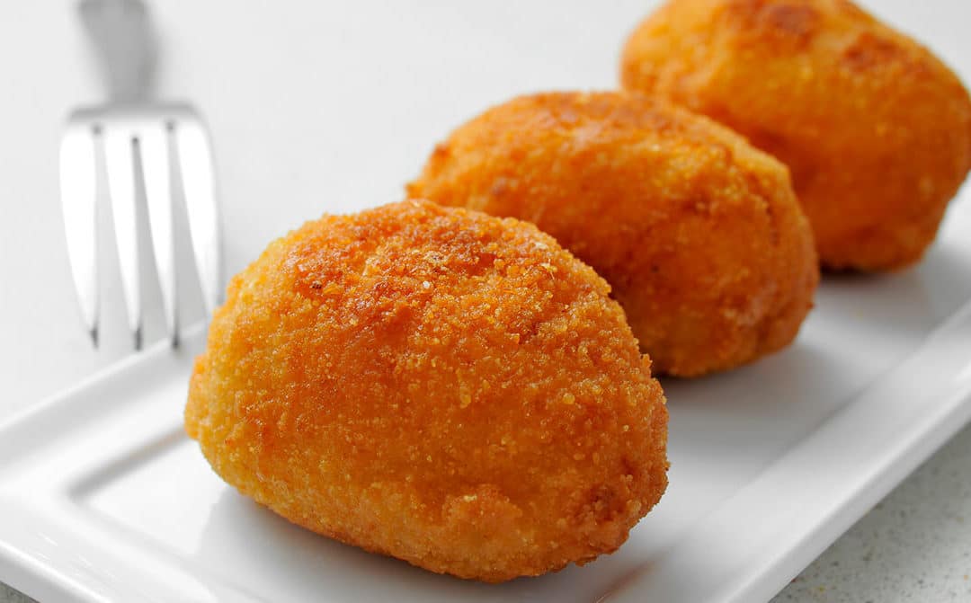 Top 78+ imagen receta de croquetas de pollo y jamon