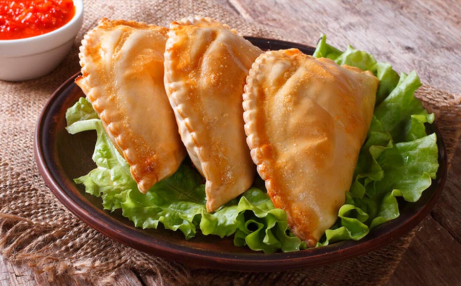 muy ventaja Vacante Empanadas de carne de cerdo - Recetas La Española