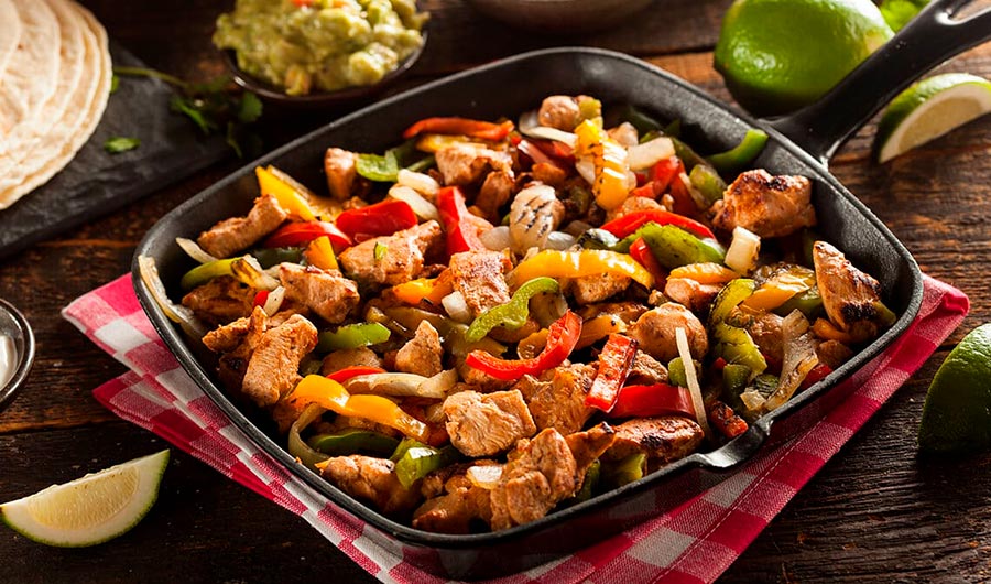 Fajitas de pollo - Recetas La Española