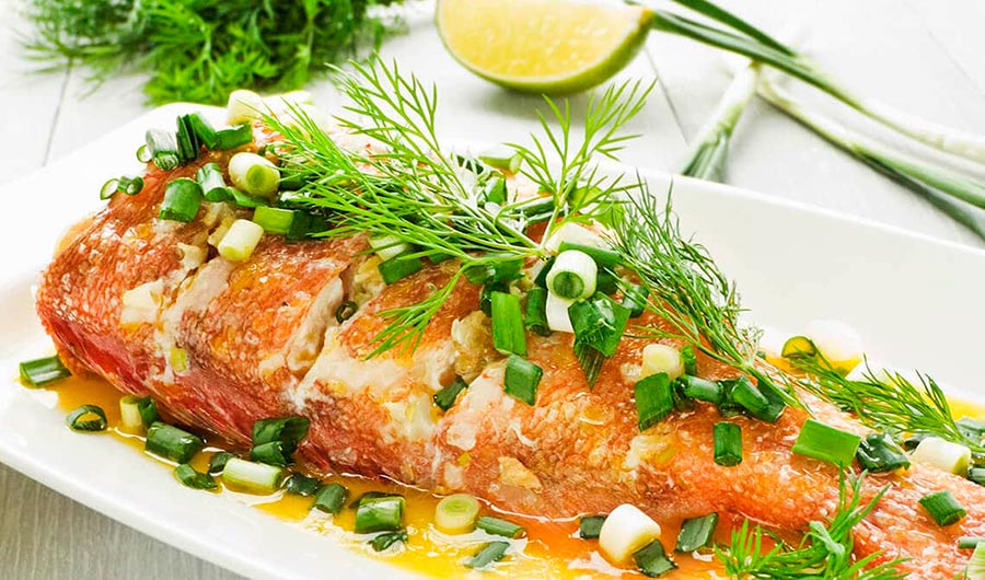 Filete de Lubina al Horno