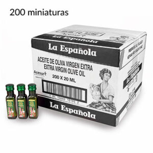 monodosis de aceite de oliva en miniatura