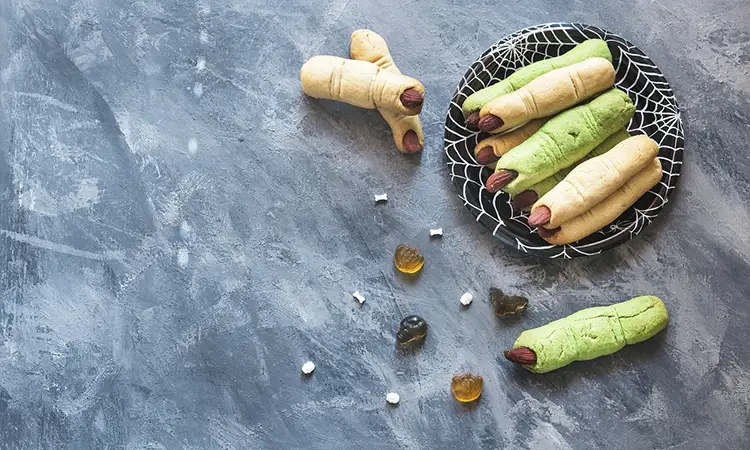 receta Dedos de Bruja postres halloween