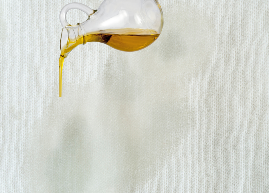 ¿Cómo quitar manchas de aceite de oliva?